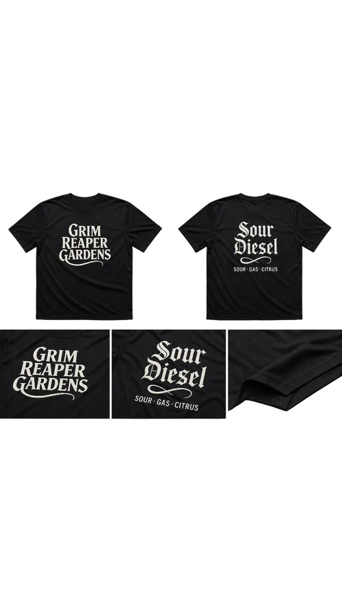 Grim Reaper Gardens T shirt